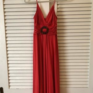 Donna Morgan Floor Length Maxi Dress